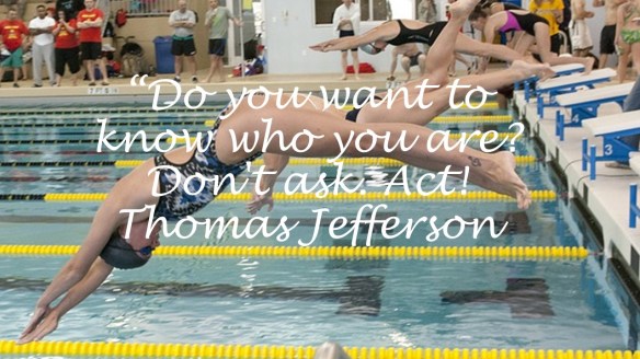 Finding who you are. 