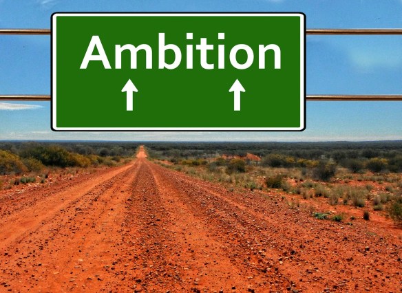 Ambition sign. 