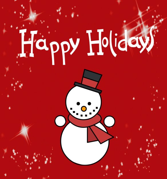 Happy Holidays. Photo courtesy of Pixabay.com 