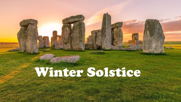 Sunrise at Stonehenge. 