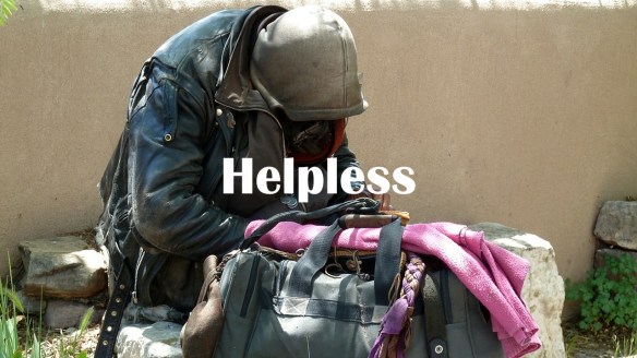 Helpless person