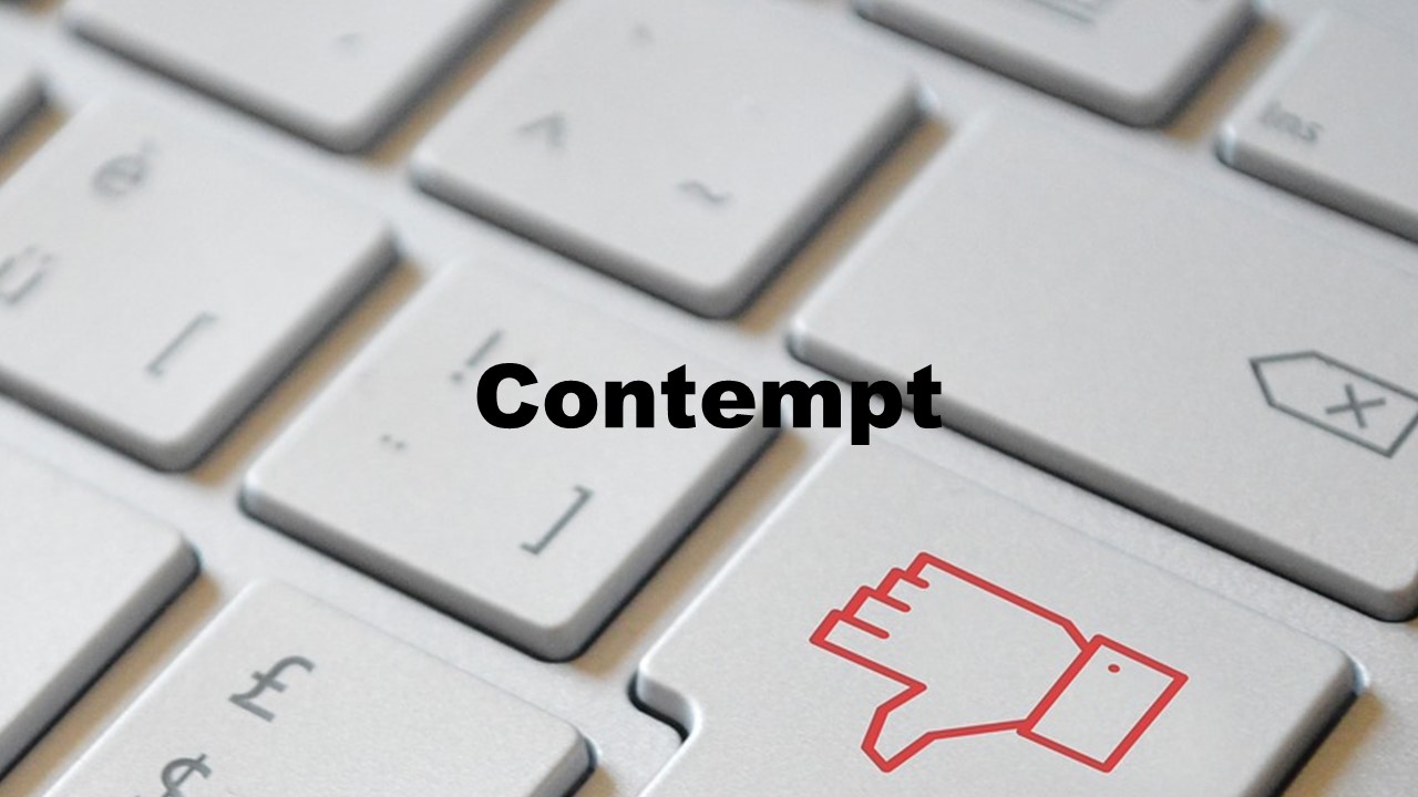 Contempt